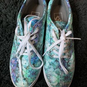 Floral Vans